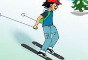 Pokemon Skiing